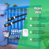 1000KG Double Swing Auto Motor Remote Gate Opener - Low Angle