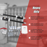 1200KG 20W Solar Double Swing Auto Motor Remote Gate Opener - Extra Image