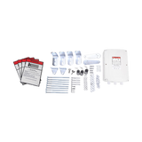 1200KG 20W Solar Double Swing Auto Motor Remote Gate Opener