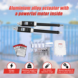 1200KG 10W Solar Double Swing Auto Motor Remote Gate Opener - Extra Image