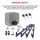 700KG Auto Slide Sliding Gate Opener Automatic w 4m Rail - Extra Image