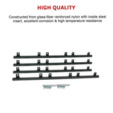 Sliding Gate Hardware Accessories Kit - 4m Gear Rack Track - Close-Up Angle