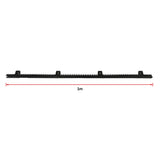 1000KG Auto Slide Sliding Gate Opener Automatic w 4m Rail - Low Angle