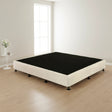 Palermo King Ensemble Bed Base Platinum Natural Sand Linen Fabric