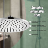 200mm Shower Head Round Chrome Showerhead - Extra Image