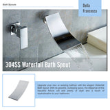 304SS Waterfall Bath Spout - Rear View