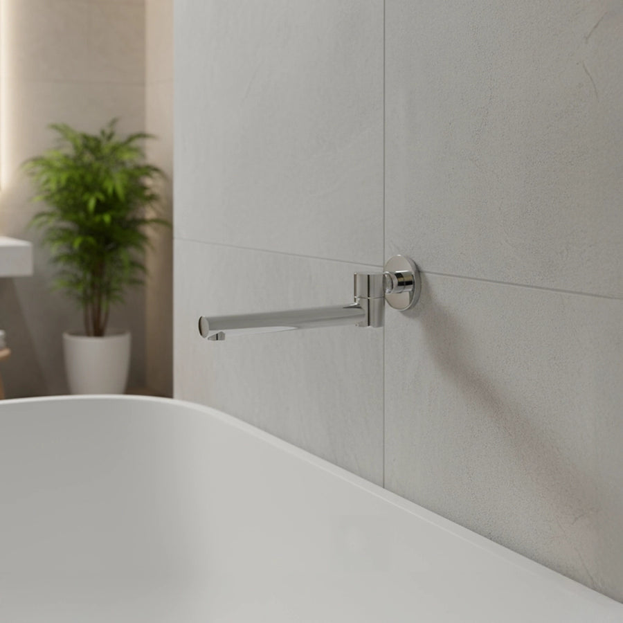240mm Brass Bath Safety Spout Swivel
