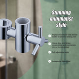 20mm Replacement Solid Brass Slide Rail Bracket Slider - Low Angle