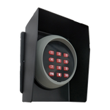 Wireless Keypad Entry For Swing And Sliding Gate with Metal Casing - Top-Down View