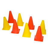230mm Training Cones Set Witches Hat Football Soccer Rugby Traffic - 45-Degree Angle