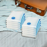 Vacuum Bags Clothes Sealed Clothing Bag Travel Compact Storage Space Saver x12 - 45-Degree Angle