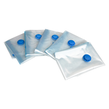 Vacuum Bags Clothes Sealed Clothing Bag Travel Compact Storage Space Saver x20 - Rear View