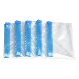Travel Space Saver Saving Hand Roll Up Roller Seal No Vacuum Storage Bag x20 - Top-Down View