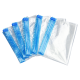 Travel Space Saver Saving Hand Roll Up Roller Seal No Vacuum Storage Bag x20 - Rear View