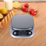 Digital Kitchen Scale LCD Electronic Postal Food Weight Scales 10kg/1g - 45-Degree Angle