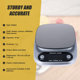 Digital Kitchen Scale LCD Electronic Postal Food Weight Scales 10kg/1g - Extra Image