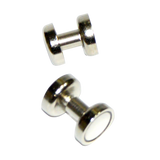 18x 16mm 5kg Countersunk Pot Magnet | Rare Earth Latch Door Drawer Cabinet - Side View