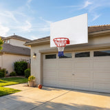 Pro Size Wall Mounted Basketball Hoop Ring Goal Net Rim Dunk Shooting Outdoor