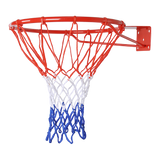 Pro Size Wall Mounted Basketball Hoop Ring Goal Net Rim Dunk Shooting Outdoor - 45-Degree Angle