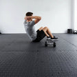 12 Tiles EVA Rubber Foam Gym Mat 60x60cm &ndash; 2.5cm Thick Fitness Flooring Set
