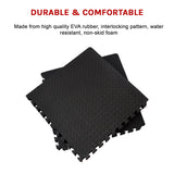 12 Tiles EVA Rubber Foam Gym Mat 60x60cm &ndash; 2.5cm Thick Fitness Flooring Set - Extra Image