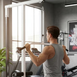 Home Fitness Multi Gym Lat Pull Down Workout Machine Bench Exercise