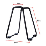 Heavy Duty Parallette Bars &ndash; Push Up & Core Strength Training Stands for Home Gym
