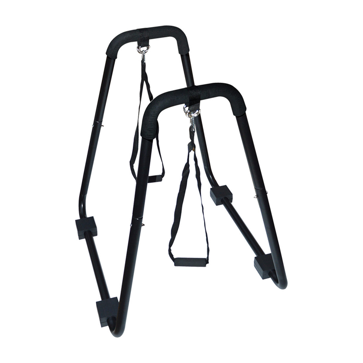 Heavy Duty Parallette Bars &ndash; Push Up & Core Strength Training Stands for Home Gym