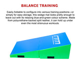 120x60x35cm Foldable Soft Incline Gymnastics Wedge Mat for Yoga & Balance Training
