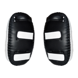 MMA Kick Boxing Pads Curved Strike Shield Muay Thai Punching Focus Pad - Low Angle