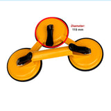 2x 150kg Load Aluminum Triple Suction Cup Pad Glazer Glass Sucker Remover Lifter - Extra Image
