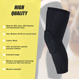 Knee Sleeve Compression Support Brace &ndash; Sports Running, Gym & Injury Protection - Extra Image