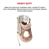 Neck Traction Air Decompression Support Brace Cervical Collar Hand Pump - Rear View