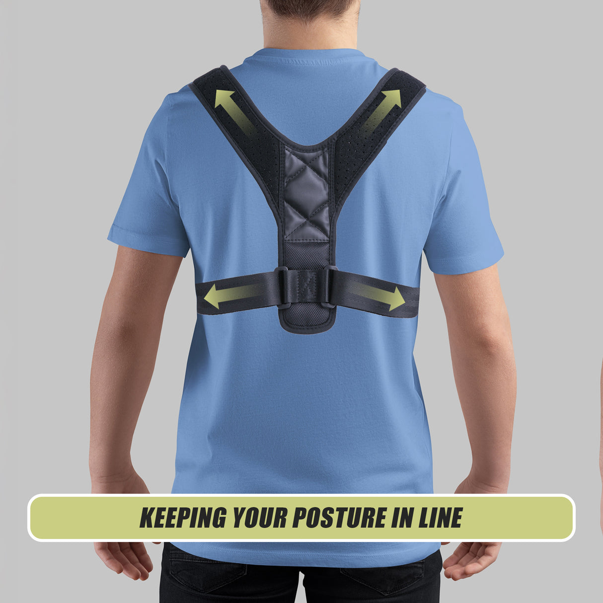 Posture Corrector Clavicle Support Back Straightener Shoulder Brace Strap