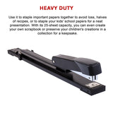A4 A3 Long Arm Personal Office Stapler 25 sheets CAP (1000 staples included) - Close-Up Angle