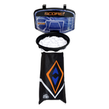 Hamper Basketball Laundry Hoop Hanging Clothes Basket Storage Kids Fun Door Bag - Front View