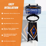 Hamper Basketball Laundry Hoop Hanging Clothes Basket Storage Kids Fun Door Bag - Extra Image