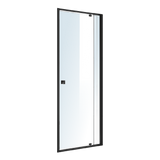 Adjustable Semi Frameless Shower Screen (74~82) x 195cm Australian Safety Glass - Top-Down View