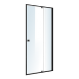 Adjustable Semi Frameless Shower Screen (98~106) x 195cm Australian Safety Glass - Top-Down View