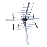 Digital TV Outdoor Antenna Aerial UHF VHF FM Signal Booster HD - Side View