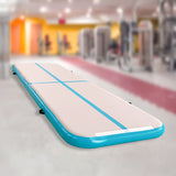6m Inflatable Air Track Gym Mat Airtrack Tumbling Gymnastics Tumbling with Pump - 45-Degree Angle