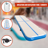 6m Inflatable Air Track Gym Mat Airtrack Tumbling Gymnastics Tumbling with Pump - Low Angle