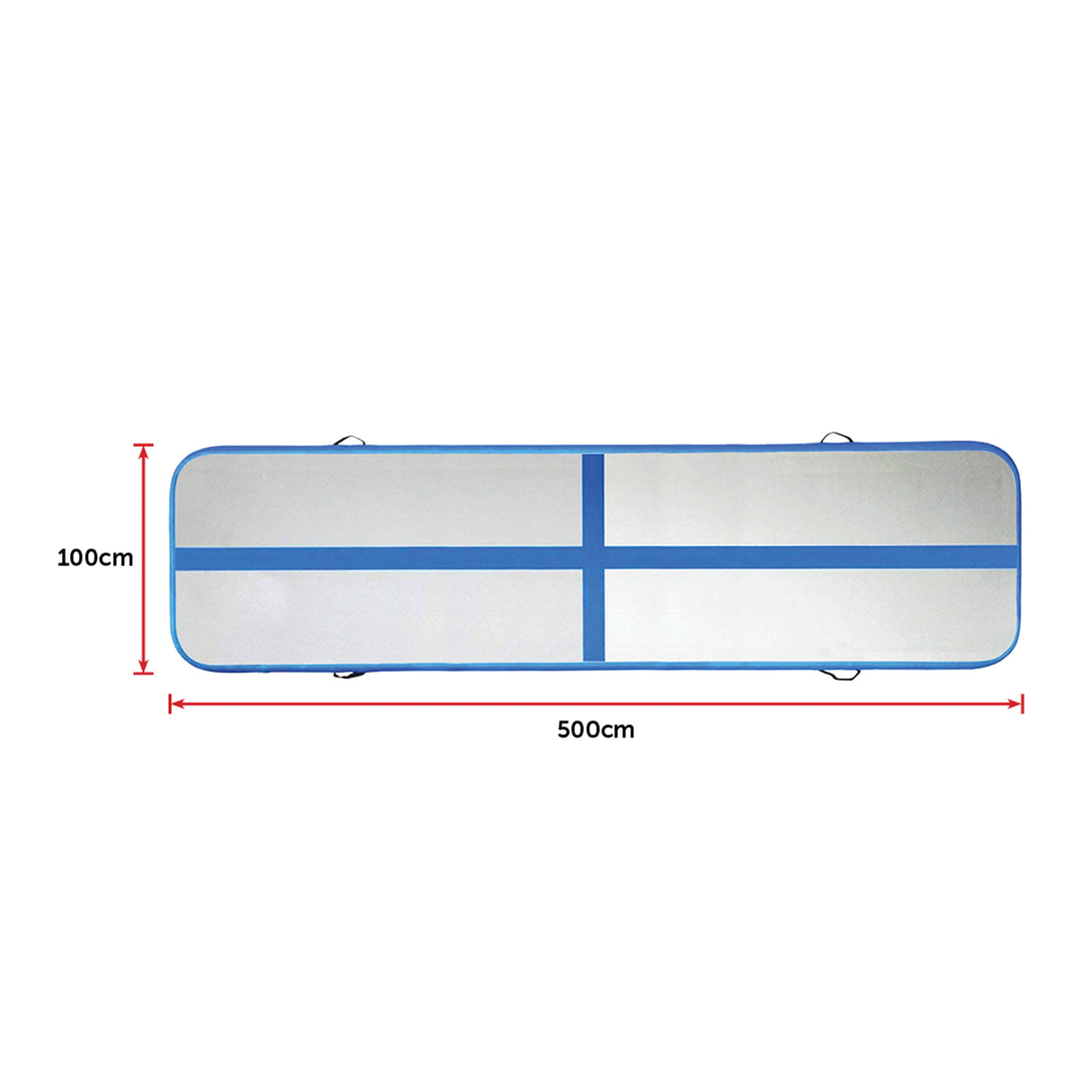 5m Inflatable Air Track Gym Mat Airtrack Tumbling Gymnastics Tumbling with Pump