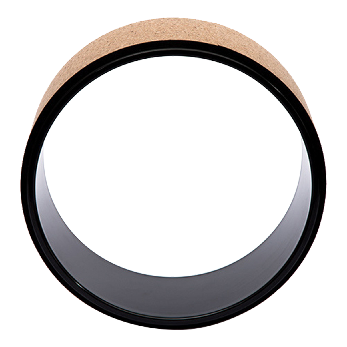 Yoga Pilates Wheel Cork Circle Prop Back Chest Hips Abdomen Stretch Roller