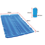 Double Two-person Camping Sleeping Pad - Low Angle