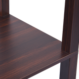 Shelf Floor Lamp - Shade Diffused Light Source with Open-Box Shelves - Top-Down View