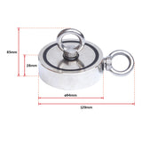 700Kg Salvage Strong Recovery Magnet Neodymium Hook Treasure Hunting Fishing - Extra Image