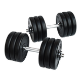 35KG Dumbbell Adjustable Weight Set - Side View