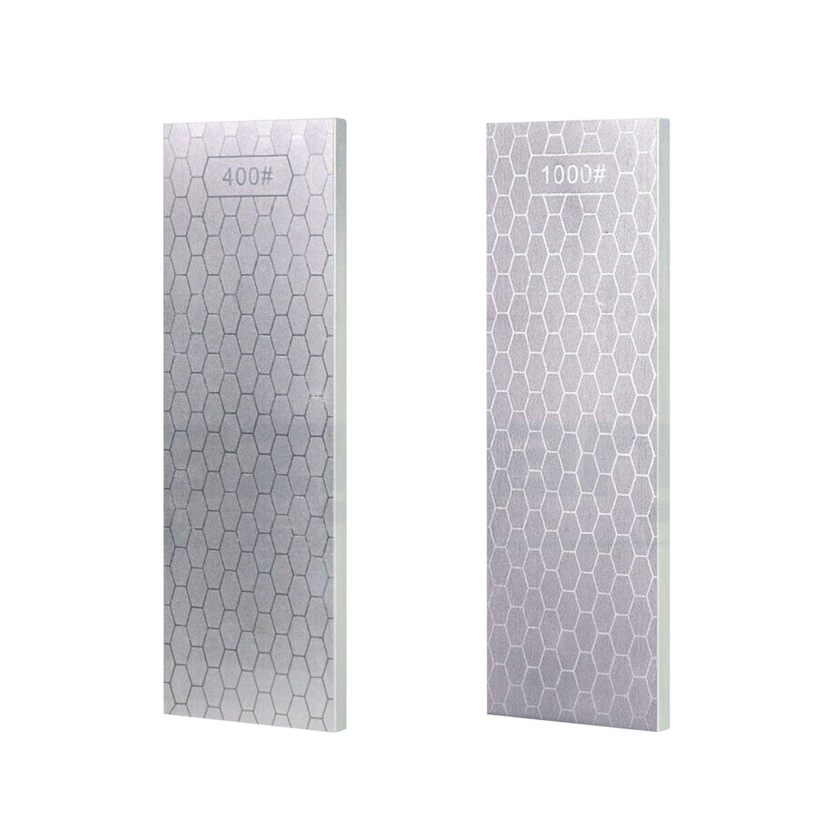 Double-Sided Diamond Knife Sharpeners Sharpening Stone W/ Stone Holder