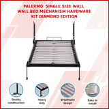 Palermo Single Size Wall Bed Mechanism Hardware Kit Diamond Edition